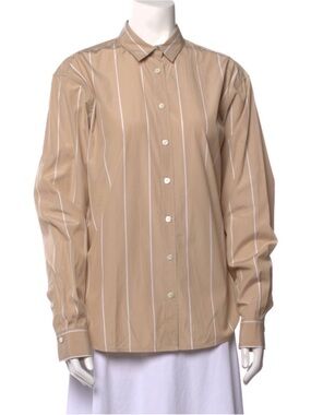 TOTEME Long Sleeve Button-Up Top Size: M I US8, FR40